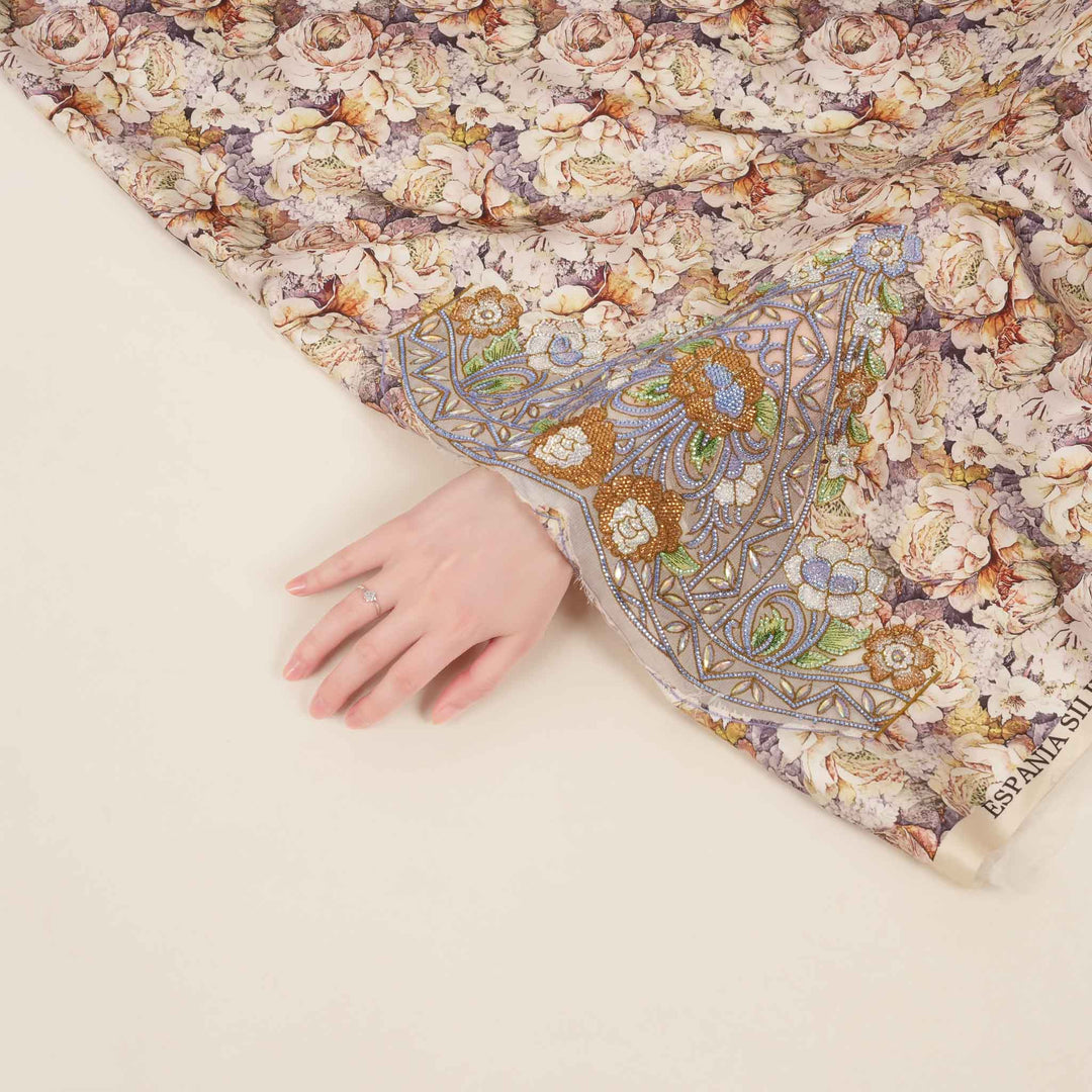 italian-silk-vintage-garden Mukhawar fabric 