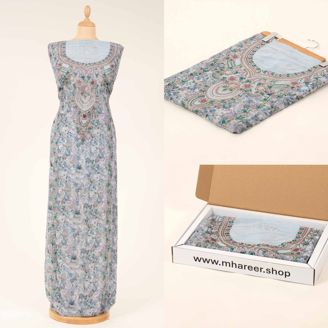 plain-chiffon-floral-majesty Mukhawar fabric 