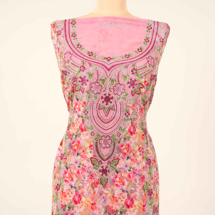 plain-chiffon-floral-majesty Mukhawar fabric 