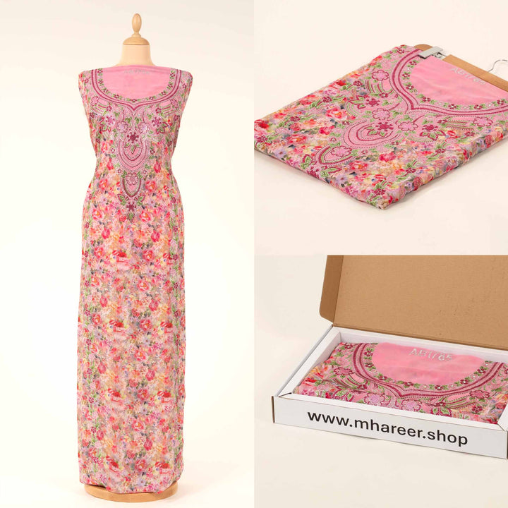 plain-chiffon-floral-majesty Mukhawar fabric 