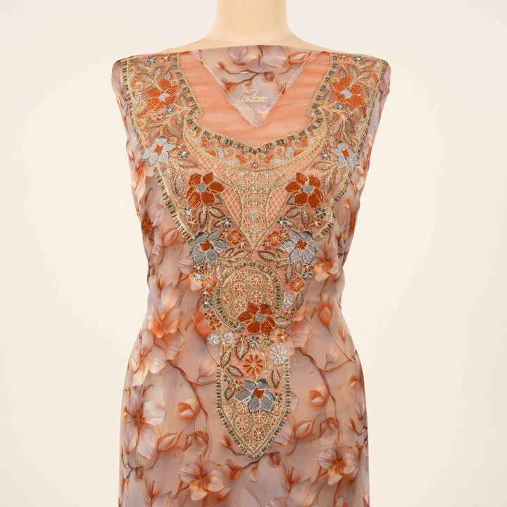 plain-chiffon-amber-magnolia Mukhawar fabric 