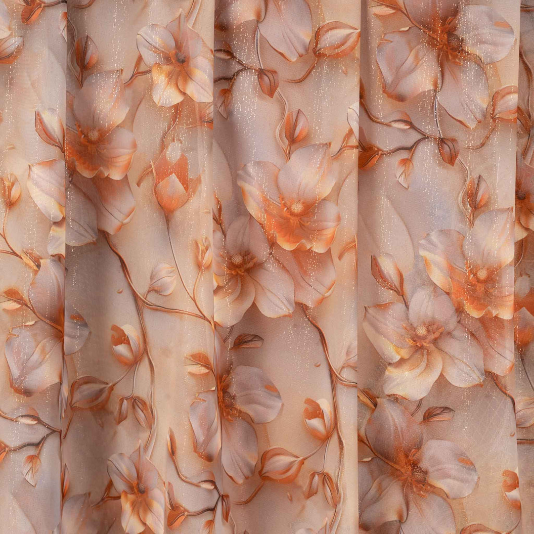 plain-chiffon-amber-magnolia Mukhawar fabric 