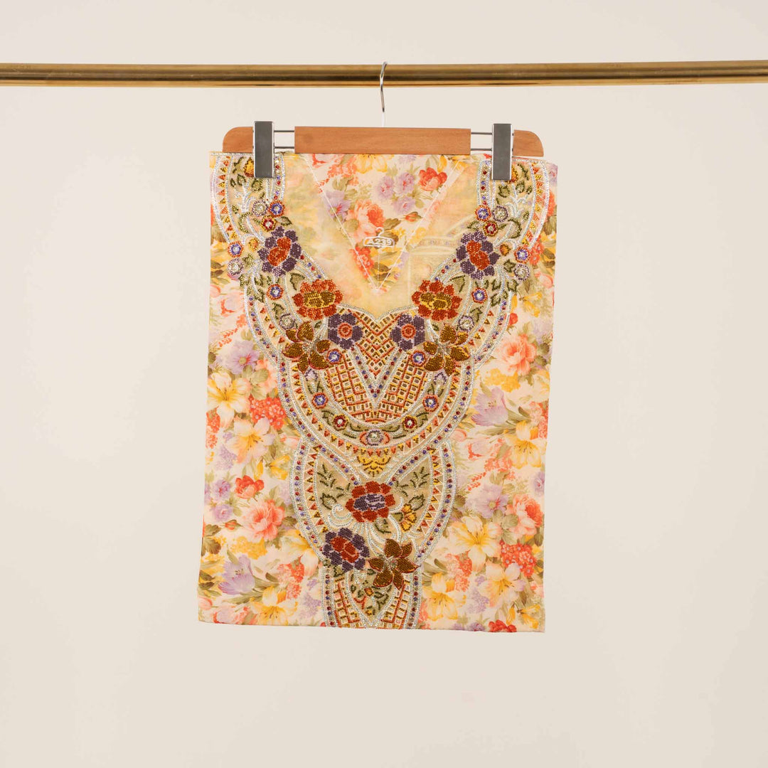 plain-chiffon-bloom-cascade Mukhawar fabric 