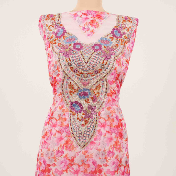 plain-chiffon-bloom-cascade Mukhawar fabric 