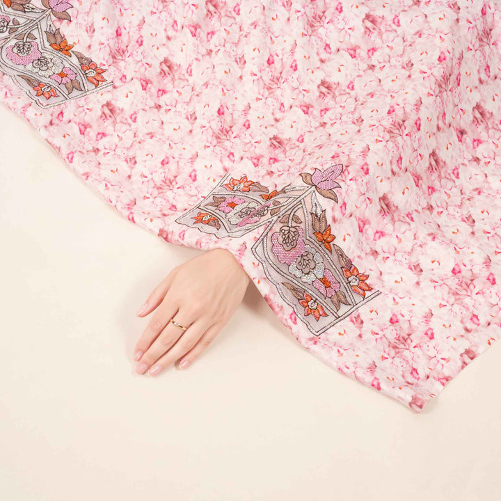 digital-silk-bloom-petals-with-shaila Mukhawar fabric 