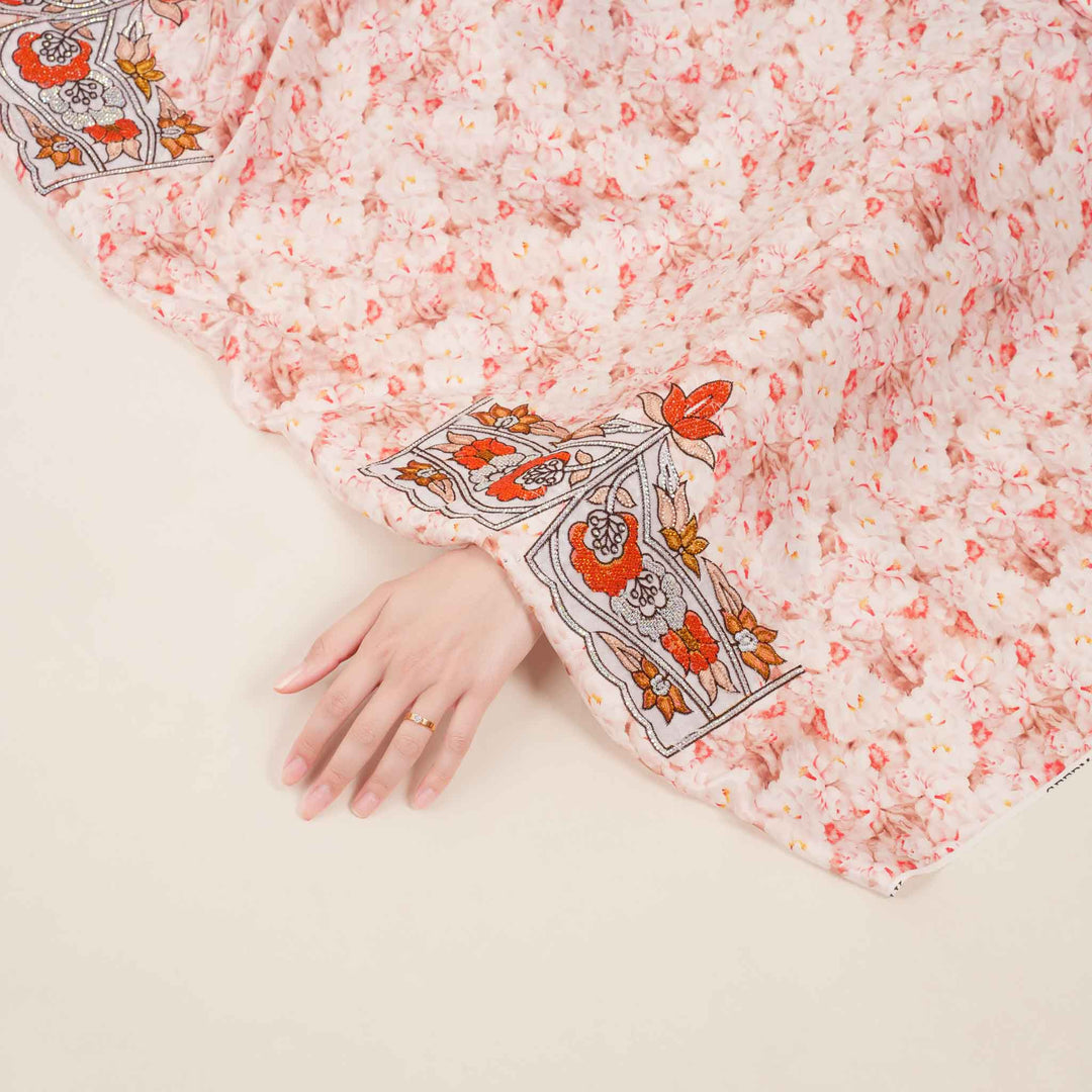 digital-silk-bloom-petals-with-shaila Mukhawar fabric 