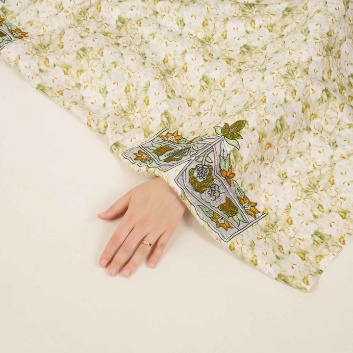 digital-silk-bloom-petals-with-shaila Mukhawar fabric 