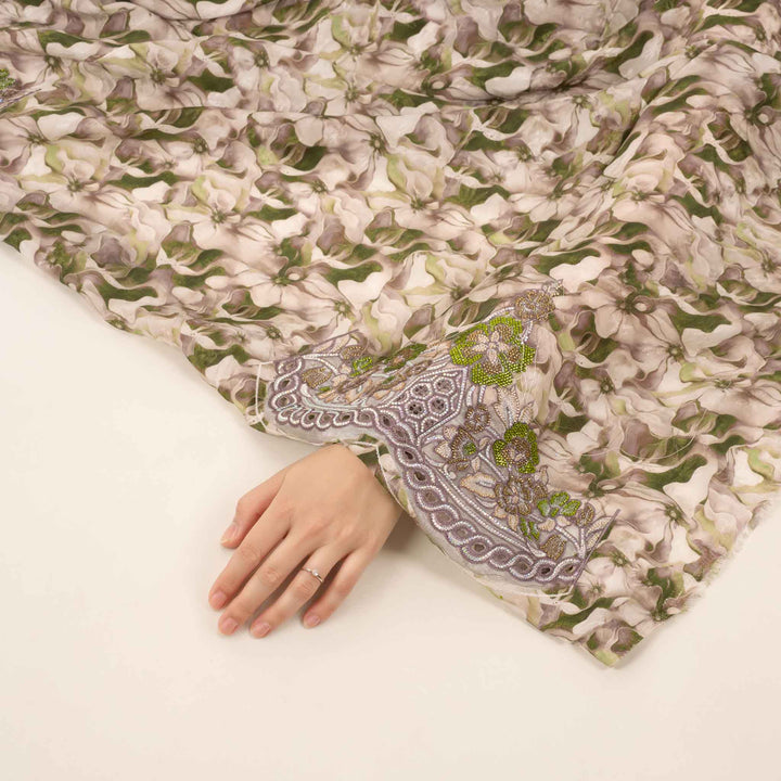 jacquard-velvet-bloom Mukhawar fabric 