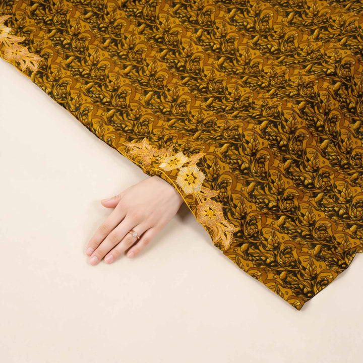 liberty-cotton-golden-harvest-with-shaila Mukhawar fabric 
