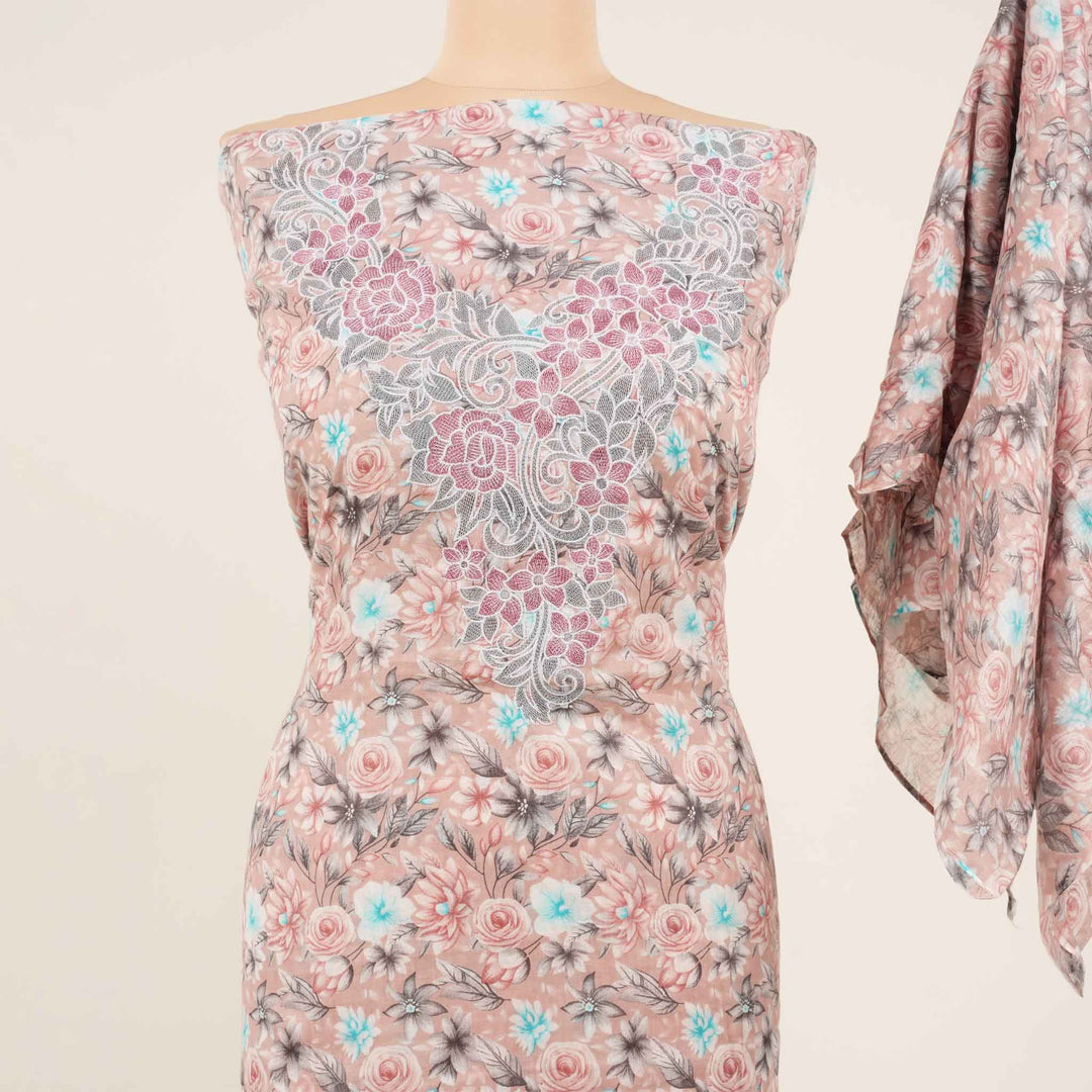 liberty-cotton-rose-garden-with-shaila Mukhawar fabric #colour_dusty-rose