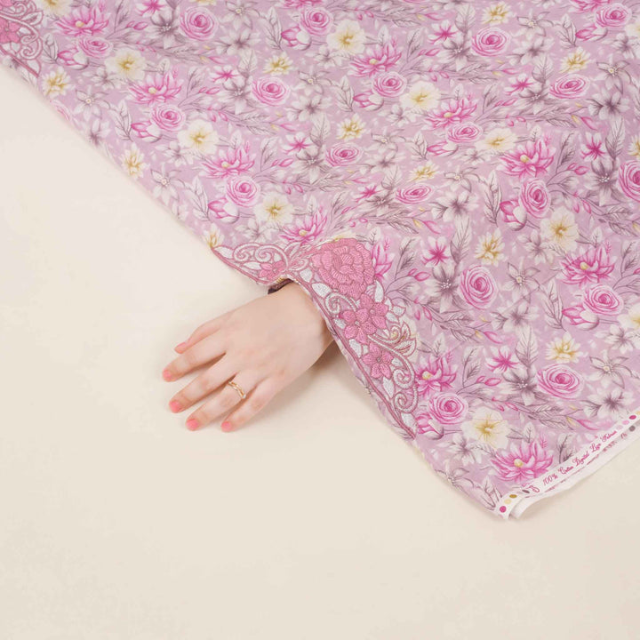 liberty-cotton-rose-garden-with-shaila Mukhawar fabric 