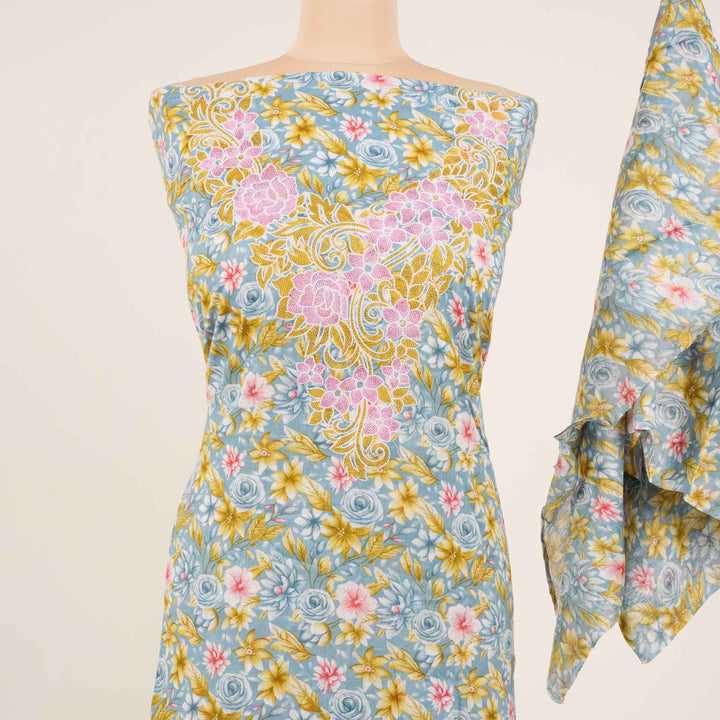 liberty-cotton-rose-garden-with-shaila Mukhawar fabric 