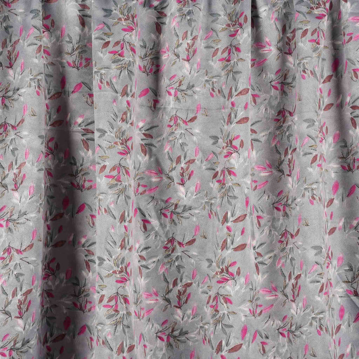 light-baby-silk-celeste-leaves-with-shaila Mukhawar fabric 