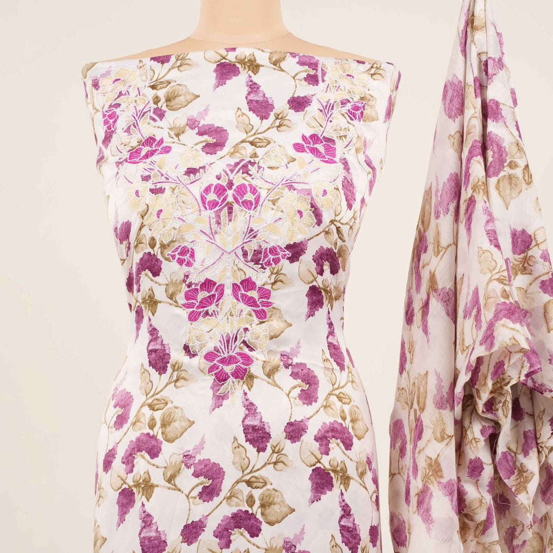 light-baby-silk-floral-whisper-with-shaila Mukhawar fabric #colour_purple-cream