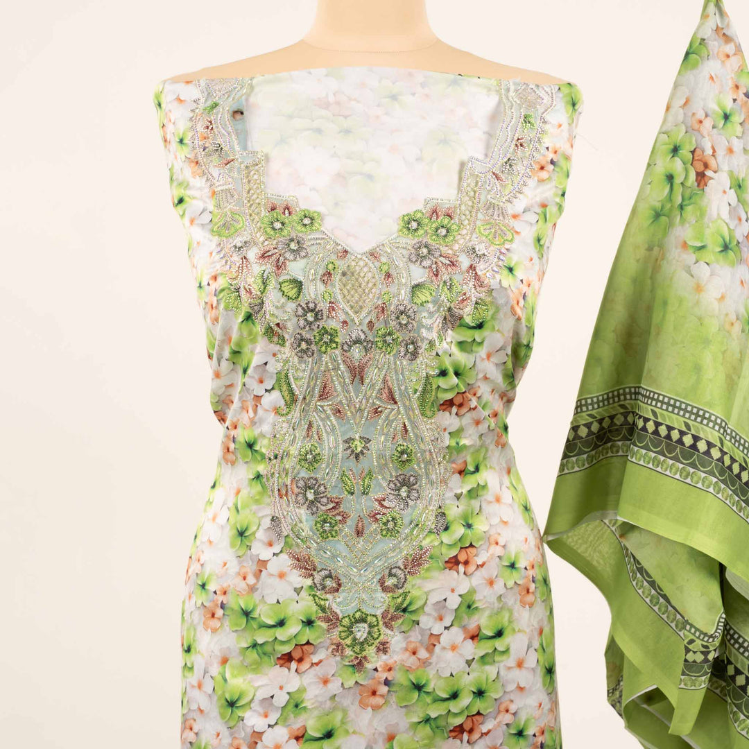 light-baby-silk-tropical-bloom-with-shaila Mukhawar fabric 