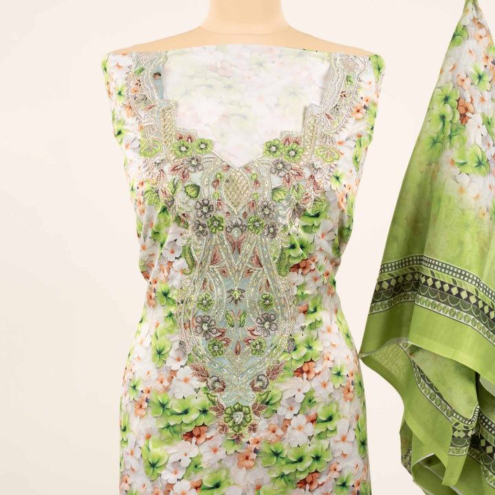 light-baby-silk-tropical-bloom-with-shaila Mukhawar fabric 