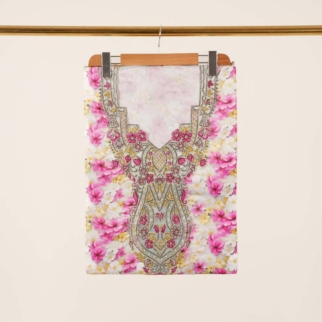 light-baby-silk-tropical-bloom-with-shaila Mukhawar fabric 