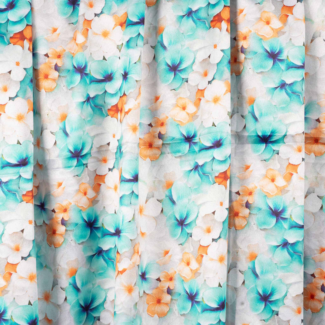 crushed-crepe-rose-garden Mukhawar fabric 