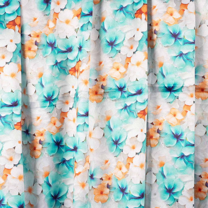 crushed-crepe-rose-garden Mukhawar fabric 