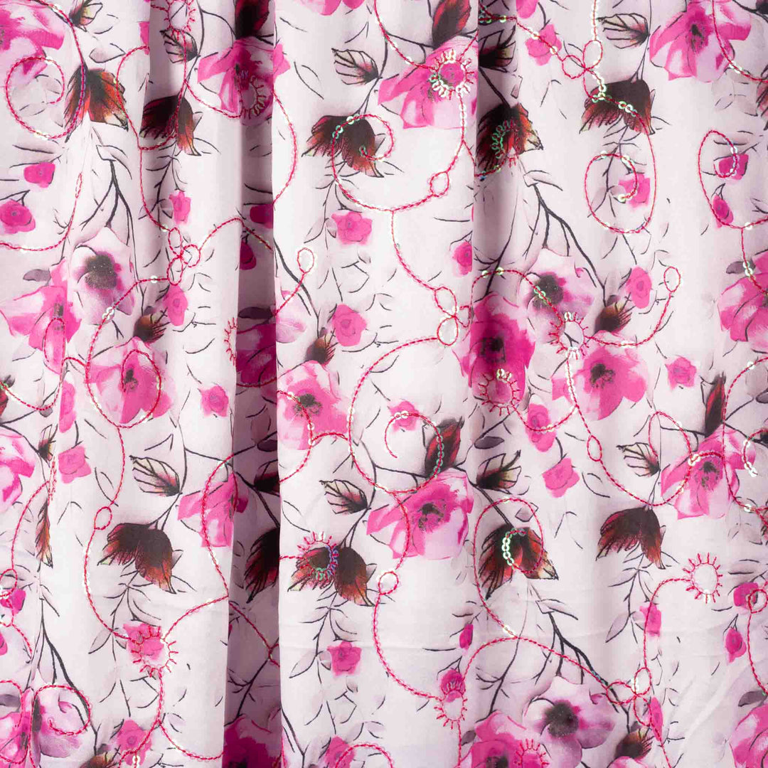 light-baby-silk-velvet-bloom-with-shaila Mukhawar fabric 