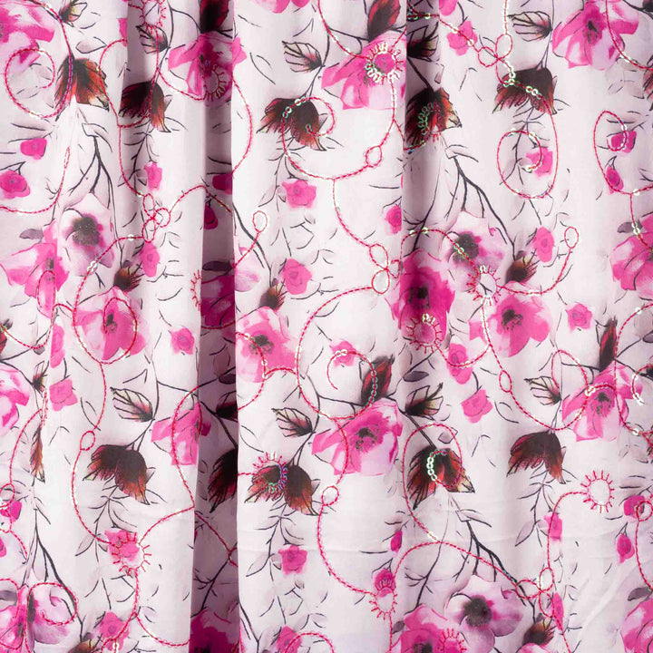 light-baby-silk-velvet-bloom-with-shaila Mukhawar fabric 