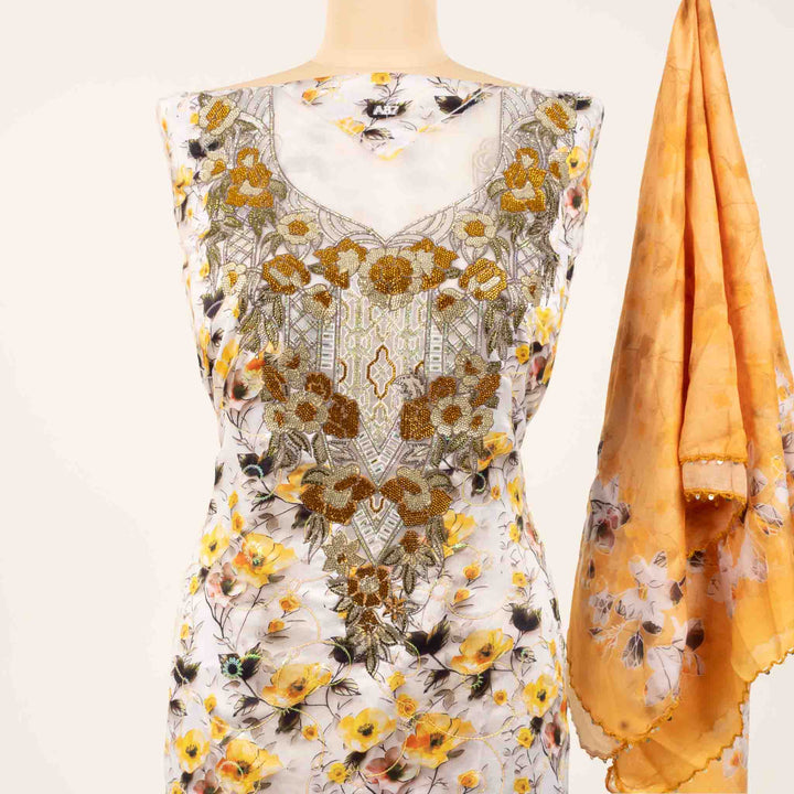 light-baby-silk-velvet-bloom-with-shaila Mukhawar fabric 
