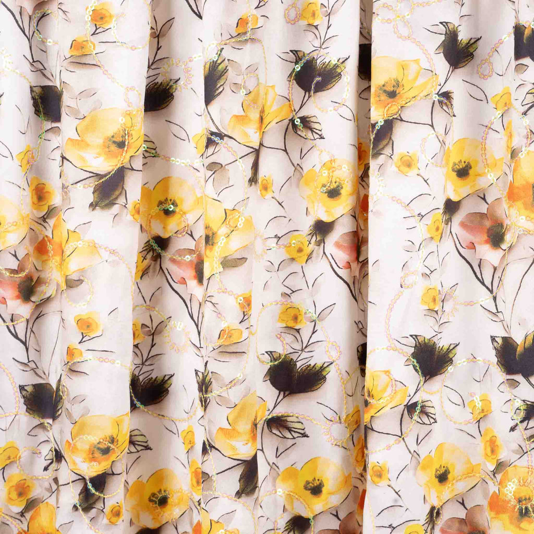light-baby-silk-velvet-bloom-with-shaila Mukhawar fabric 