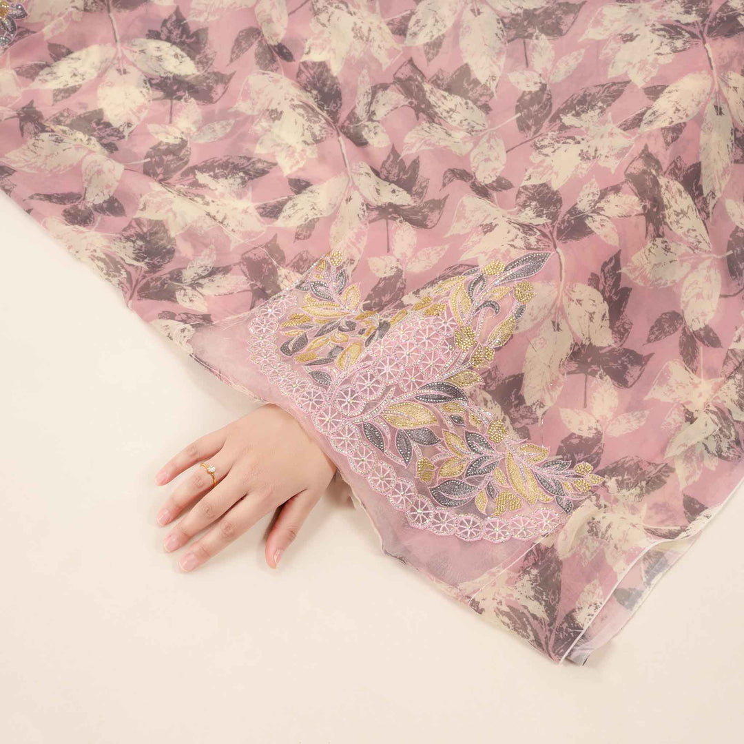 voile-autumn-leaves-with-shaila Mukhawar fabric 