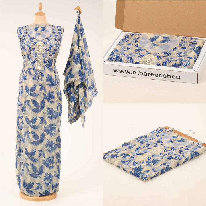 voile-autumn-leaves-with-shaila Mukhawar fabric 