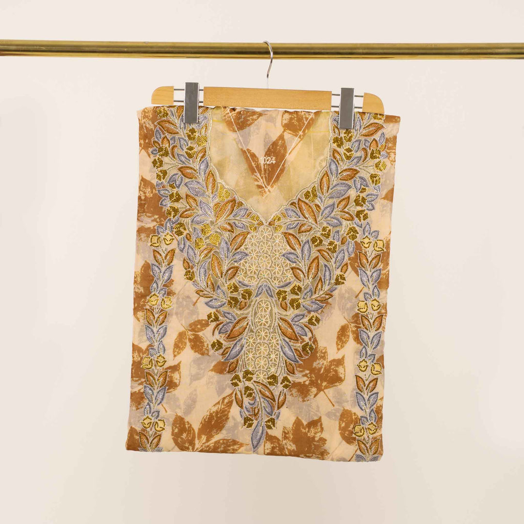 voile-autumn-leaves-with-shaila Mukhawar fabric 