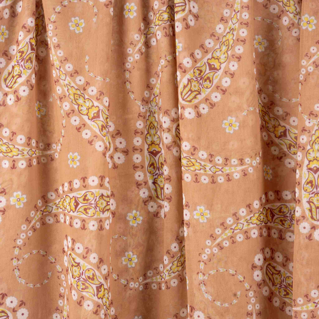 voile-desert-bloom-with-shaila Mukhawar fabric 