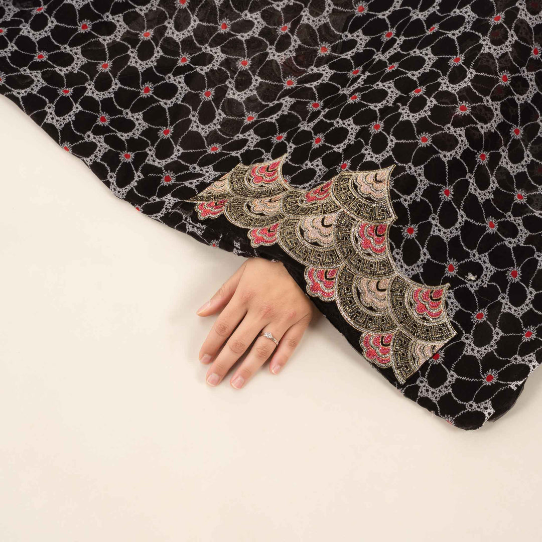 voile-midnight-aura-with-shaila Mukhawar fabric 