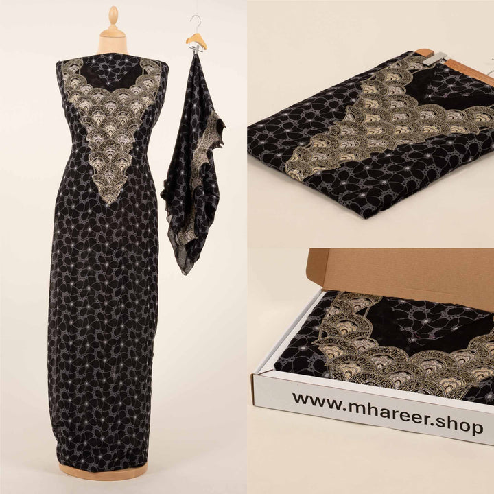 voile-midnight-aura-with-shaila Mukhawar fabric 